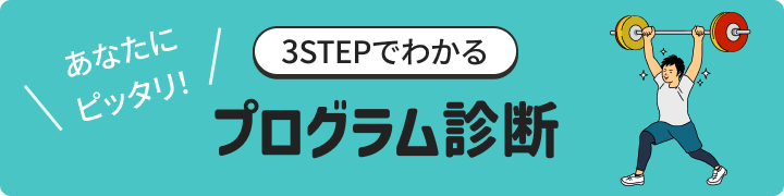 あなたにピッタリ！ 3分でわかる プログラム診断