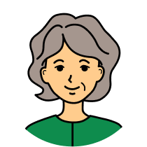 ユーザーの顔イラスト