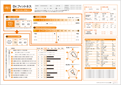 診断結果の用紙