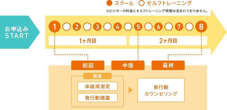 ～8週間のスケジュール～