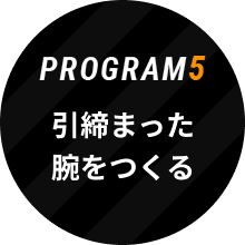 Program5 引き締まった腕をつくる