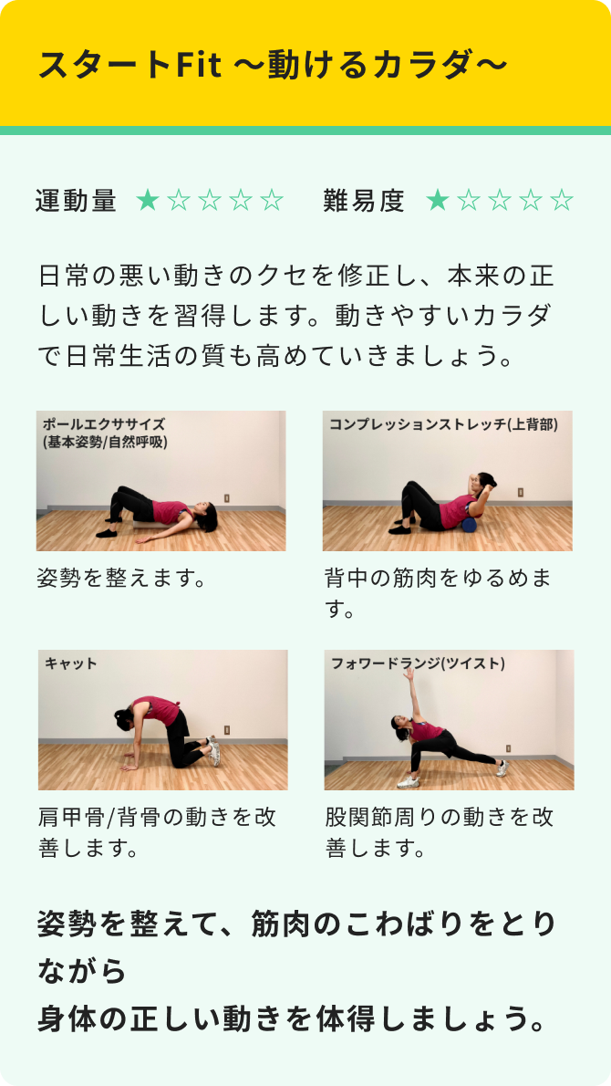 スタートFit　～動けるカラダ～