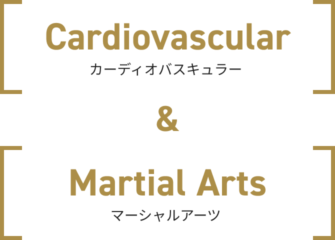 Cardiovascular（カーディオバスキュラー）＆Martial Arts（マーシャルアーツ）