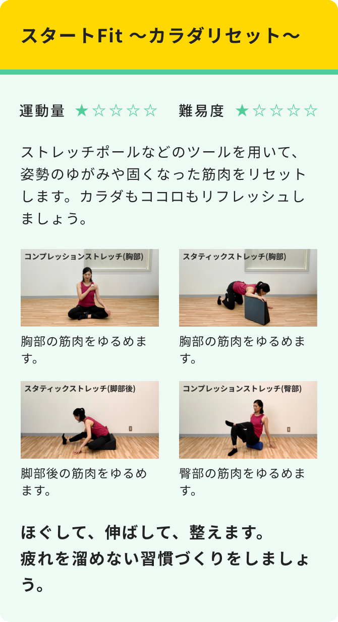 スタートFit　～カラダリセット～