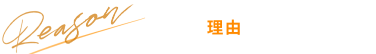 大人気の理由